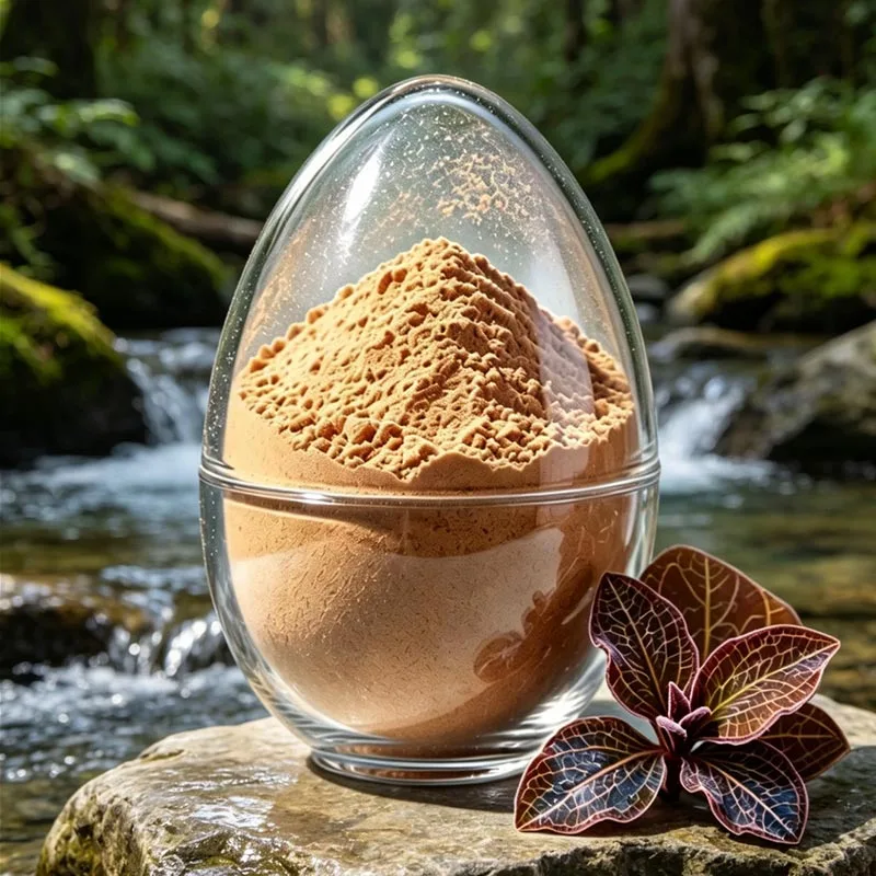 Naturligt utan tillsats Anoectochilus Totalt Flavonoider 1% extraktpulver