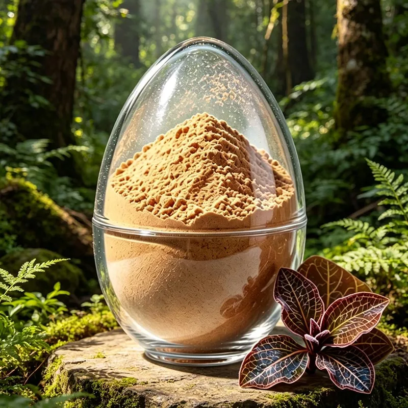 Natural Premium Anoectochilus Total Flavonoids 2% frystorkat pulver